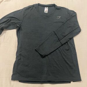 Gymshark Charcoal Long Sleeve Tee